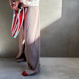 【ハモミシノオトナフク】hamomisi original pleats pants