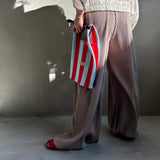 【ハモミシノオトナフク】hamomisi original pleats pants