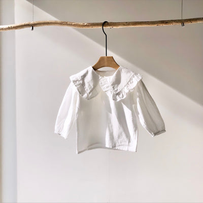 Ruffle collar design blouse(70.100.110cm)