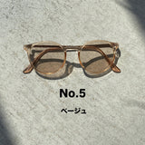 【ハモミシノオトナフク】ボストンサングラス　5~13