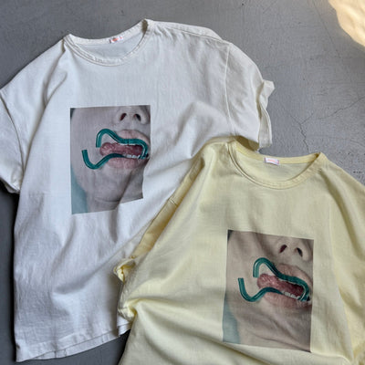 【sAn】LOOK TEE【Bend】 L size