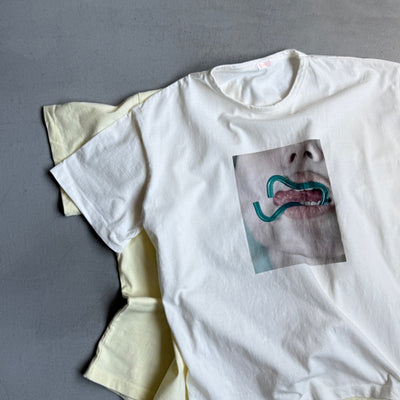 【sAn】LOOK TEE【Bend】 L size