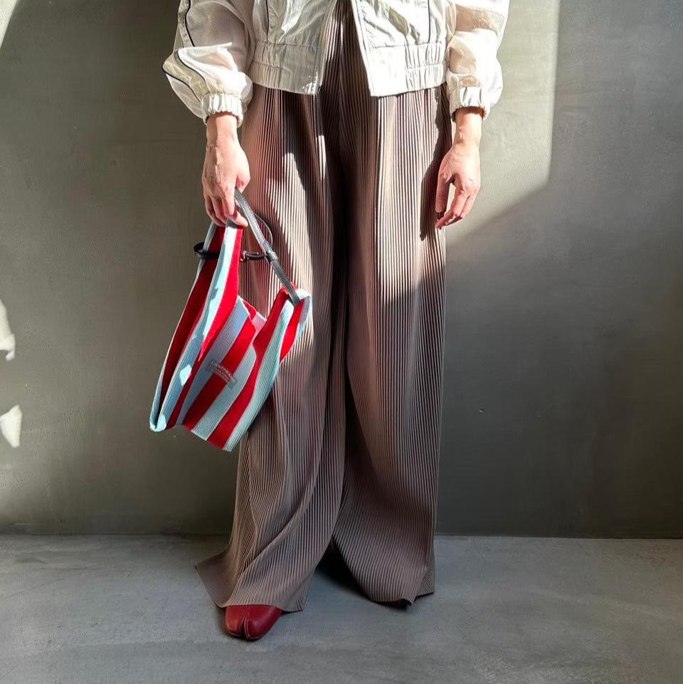 hamomisi original pleats pants【ハモミシノオトナフク】