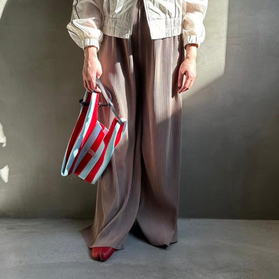 hamomisi original pleats pants【ハモミシノオトナフク】