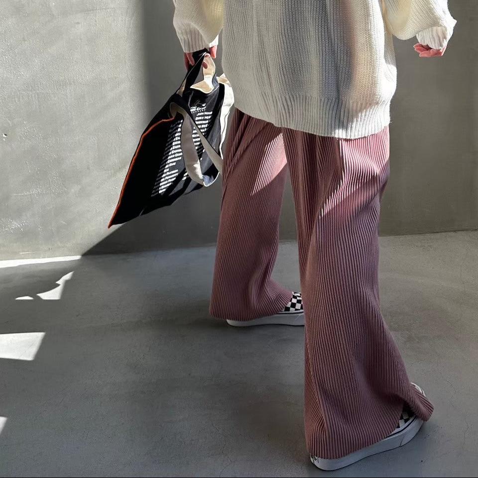 hamomisi original pleats pants【ハモミシノオトナフク】
