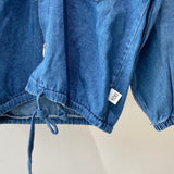 【hamomisi】Denim hooded jacket(80.90)