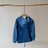 【hamomisi】Denim hooded jacket(80.90)