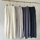 【ハモミシノオトナフク】Self-Cut Cocoon Wide Pants