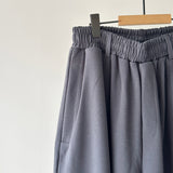 【ハモミシノオトナフク】Self-Cut Cocoon Wide Pants