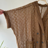 【ハモミシノオトナフク】Raschel Lace Dolman Tailored Jacket