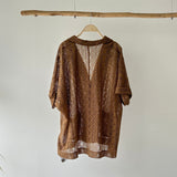 【ハモミシノオトナフク】Raschel Lace Dolman Tailored Jacket