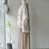 【ハモミシノオトナフク】Raschel Lace Dolman Tailored Jacket