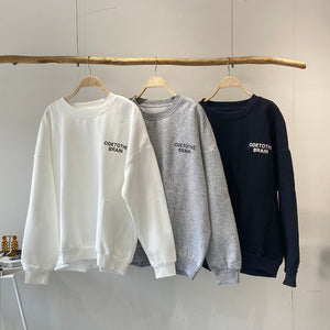 【ハモミシノオトナフク】Crew neck sweat