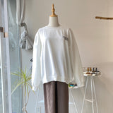 【ハモミシノオトナフク】Crew neck sweat