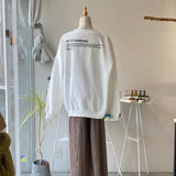 【ハモミシノオトナフク】Crew neck sweat