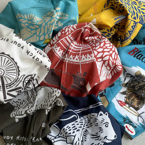 【ハモミシノオトナフク】Pattern Bandana
