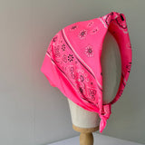 【ハモミシノオトナフク】 Paisley Bandana　