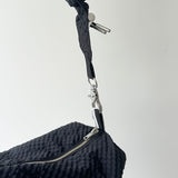 【ハモミシノオトナフク】Plaid Padded Gather Bag