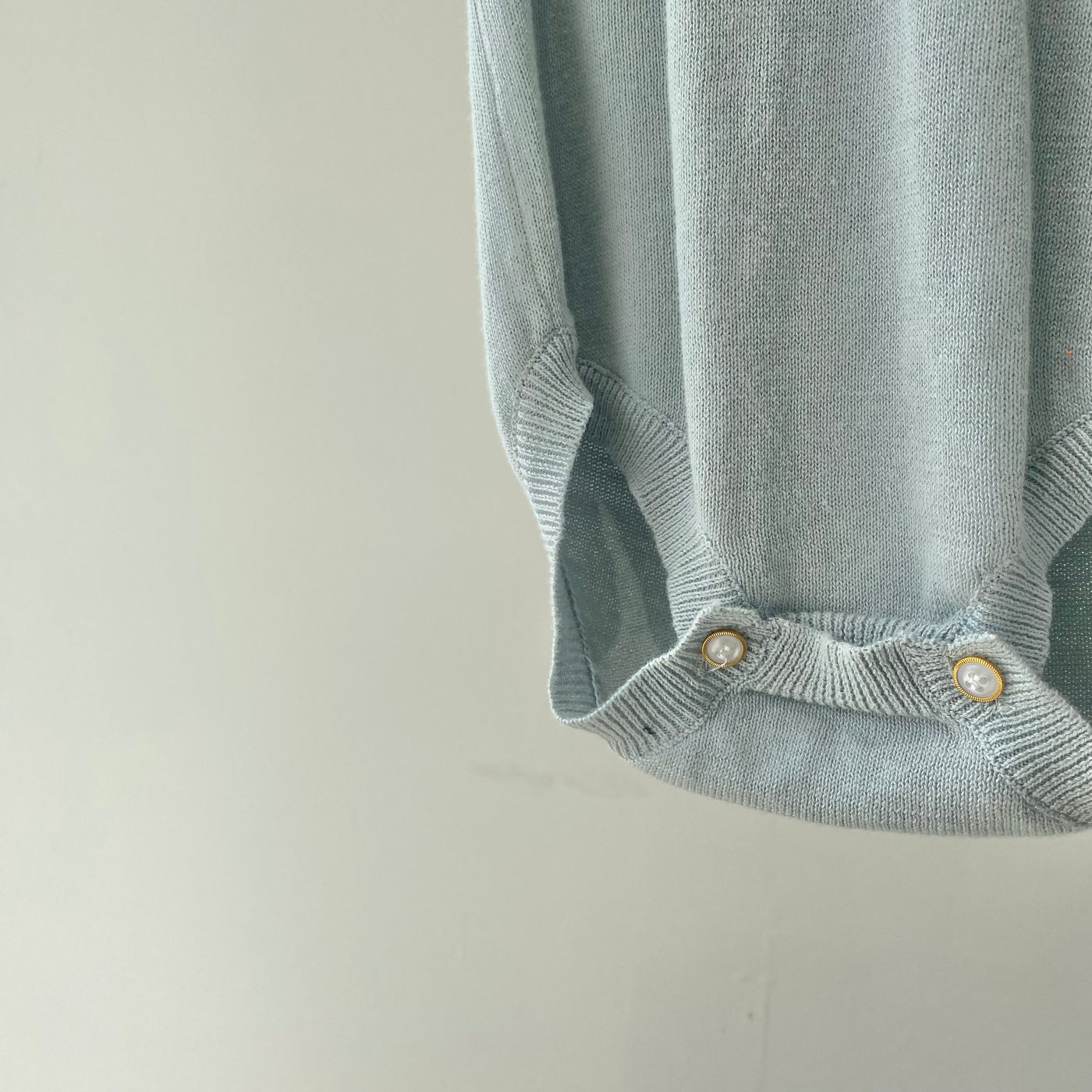 Sleeveless knit rompers(80.90cm)