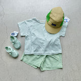 【hamomisi】Border T-shirt(90~120)