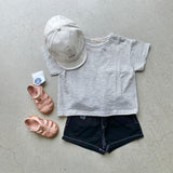 【hamomisi】Border T-shirt(90~120)