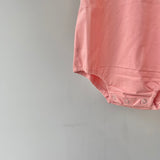 【hamomisi】Hello short sleeve T-shirt rompers(80.90cm)