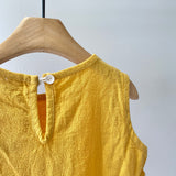 【hamomisi】No sleeve one piece(110.120)