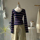 【ハモミシノオトナフク】Border back open 2-way PO