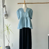 【ハモミシノオトナフク】Flared Hem Pullover