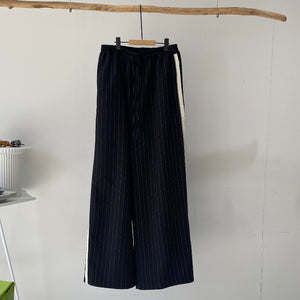 【ハモミシノオトナフク】Pinstripe straight pants