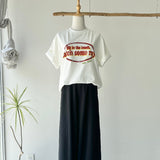 【ハモミシノオトナフク】Tour Logo Loose T-Shirt