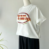 【ハモミシノオトナフク】Tour Logo Loose T-Shirt