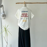 【ハモミシノオトナフク】Tour Logo Loose T-Shirt
