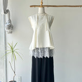 【ハモミシノオトナフク】Peplum Blouse 3-Piece Set