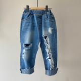Damage denim pants (90~150)