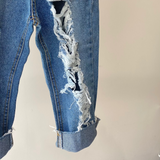 Damage denim pants (90~150)