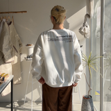 【ハモミシノオトナフク】Crew neck sweat