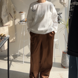 【ハモミシノオトナフク】Crew neck sweat