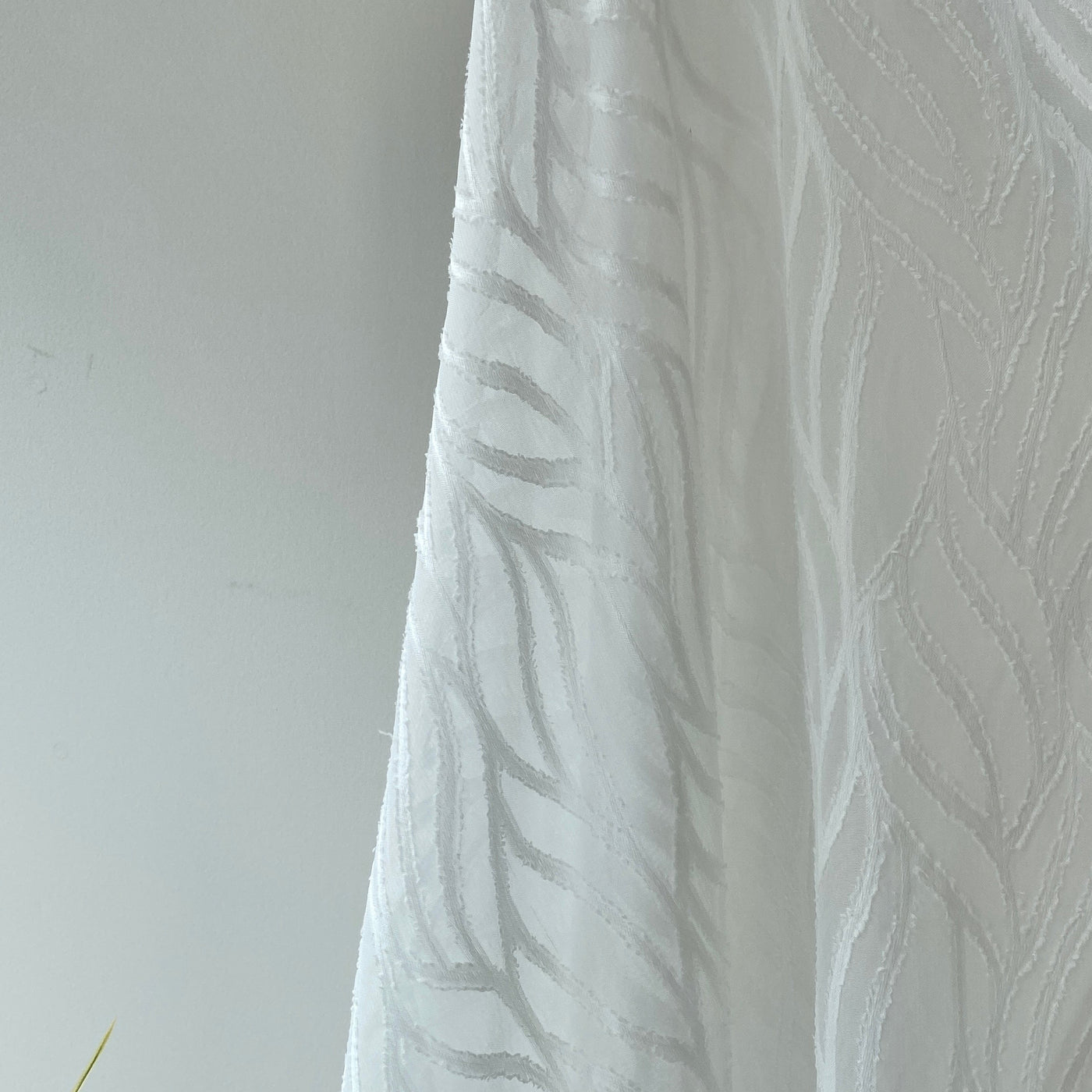 【ハモミシノオトナフク】Sheer Jacquard Poncho