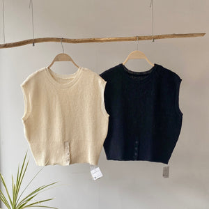 【ハモミシノオトナフク】Airy summer knit PO