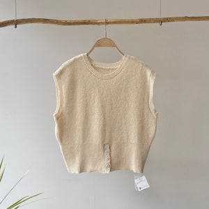 【ハモミシノオトナフク】Airy summer knit PO