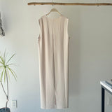 【ハモミシノオトナフク】Matte Ponte U-Neck OP