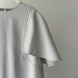 【ハモミシノオトナフク】Linen-Touch Cape OP