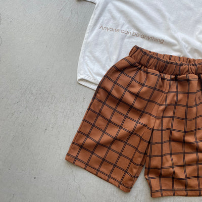 Line half pants (110~160)
