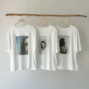 【ハモミシノオトナフク】Jersey Photo T-Shirt