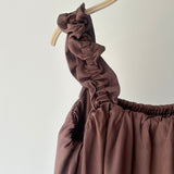【ハモミシノオトナフク】Frill Bustier Top