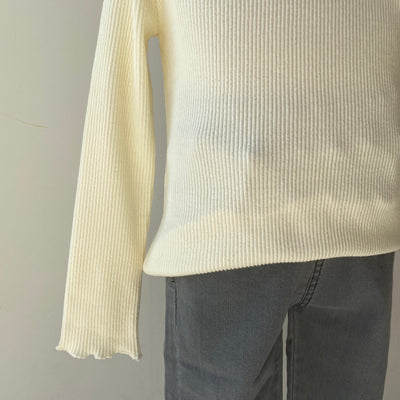 Rib high neck(120~140)