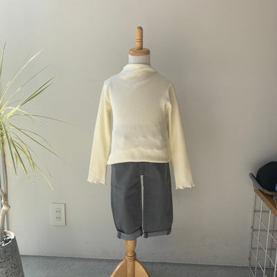 Rib high neck(120~140)