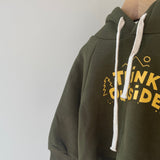 【hamomisi】THINK OUT SIDE hoodie(73~100)
