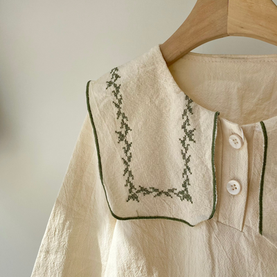 Big collar blouse(90.120.130)